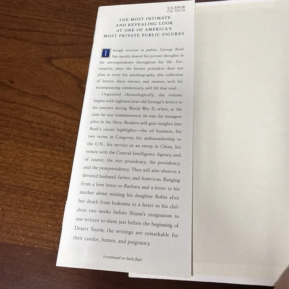 All the Best, George Bush : My Life in Letters and Other Writings by George Bush